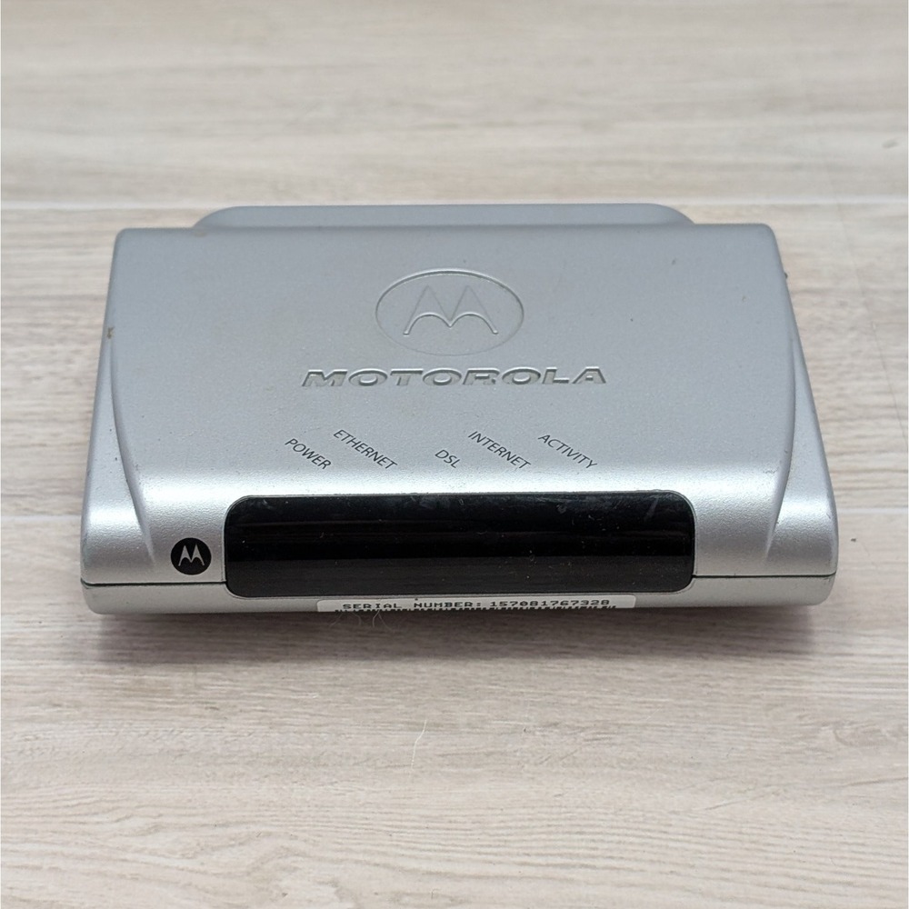 Motorola Netopia 2210 ADSL2+ Residential Gateway Untested No Power Cord